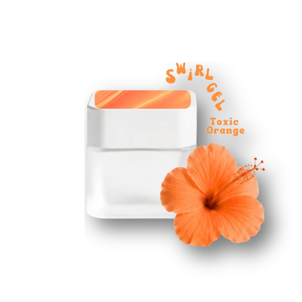 Swirl 3D - Toxic Orange - L'atelier Nail Product