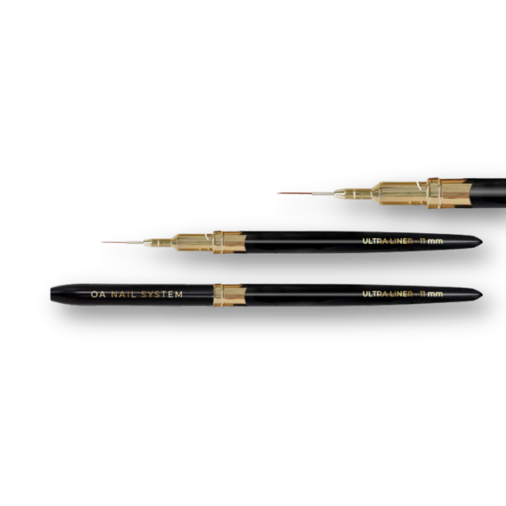 Ultra Liner Pinsel 9mm - Black and Gold Collection - OA Nail System
