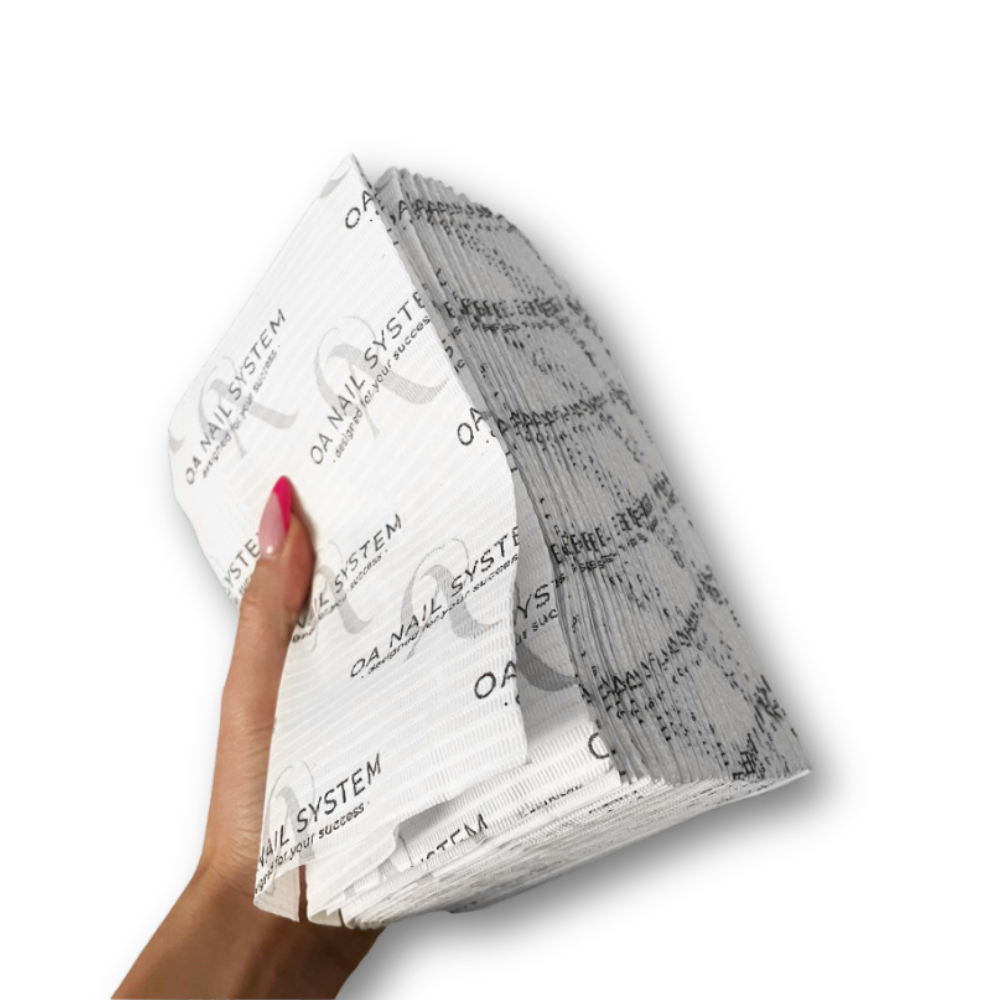 Serviettes de protection jetables - Lot de 125 - OA Nail System