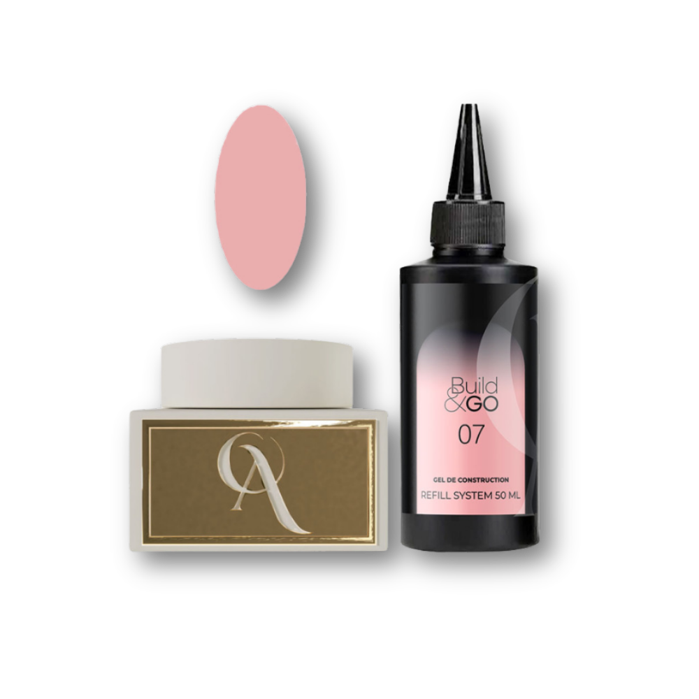 Gel de construction Build & Go (Recharge de 50ml) - Teinte 07 - OA Nail System