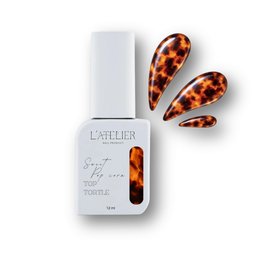 Top-Coat Tortle - Sweet Pop Corn - L'atelier Nail Product