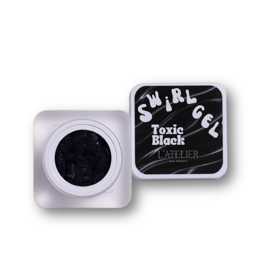 Swirl 3D - Toxic Black - L'atelier Nail Product