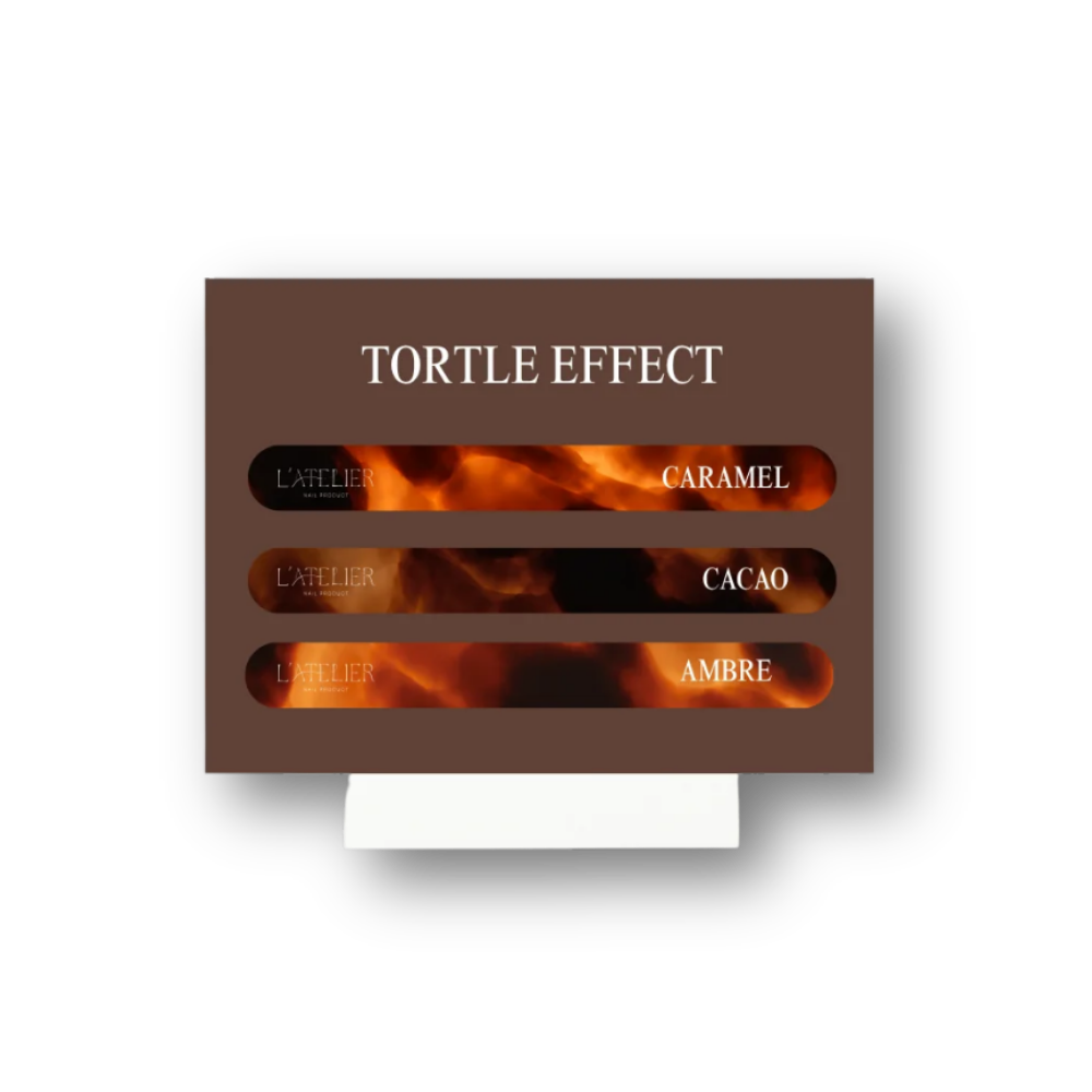 Sticker Nuancier - Tortle Effect - L'atelier Nail Product