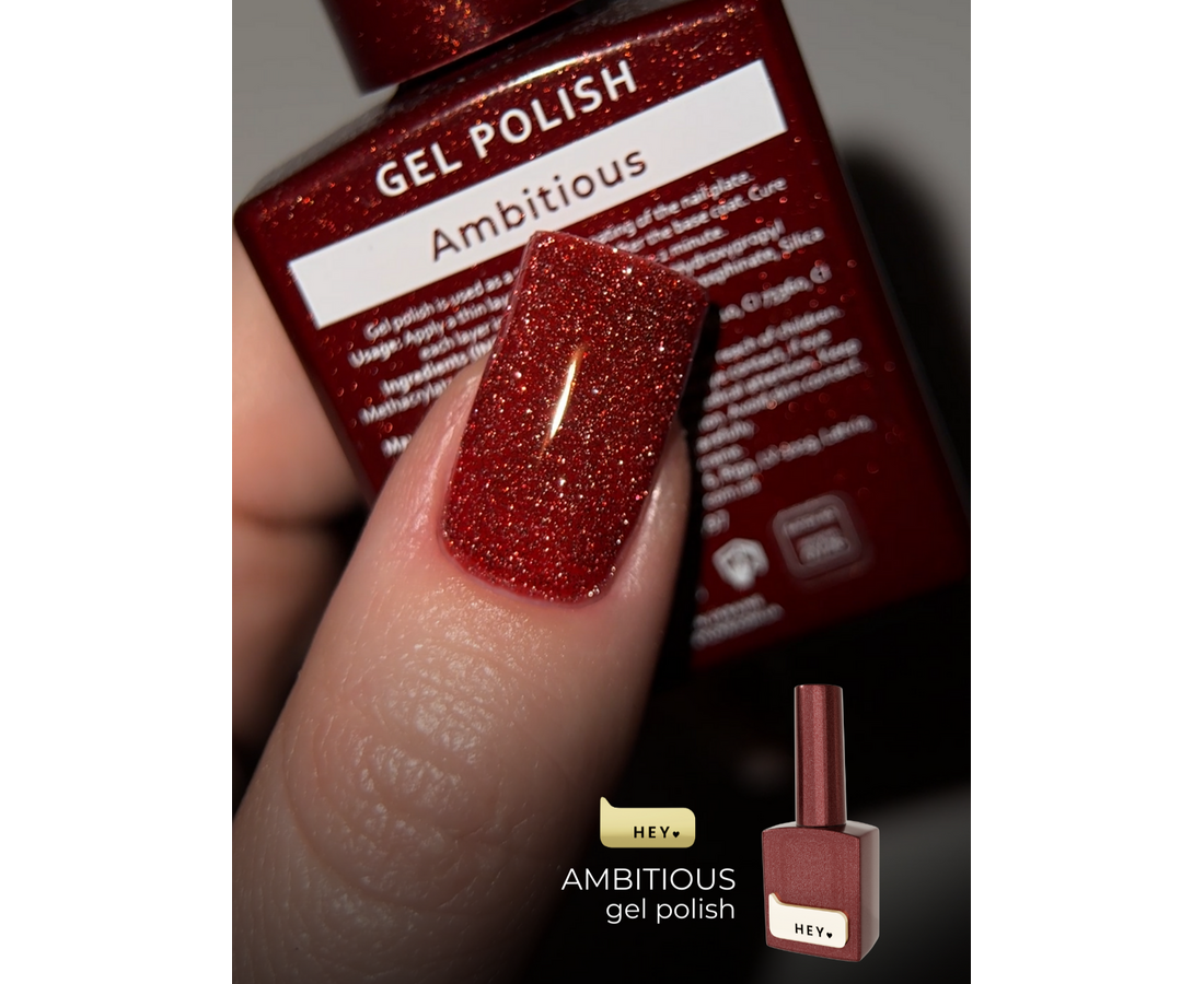 Vernis semi-permanent réfléchissant - Ambitious - HeyLove