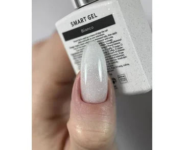 Gel Smart - Bianco (avec paillettes) - HeyLove