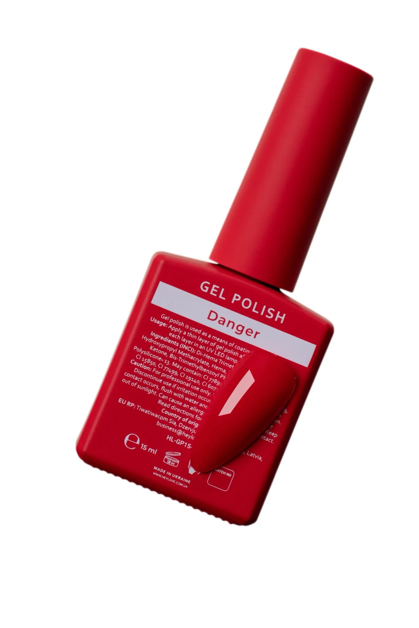Vernis semi-permanent - Danger - HeyLove