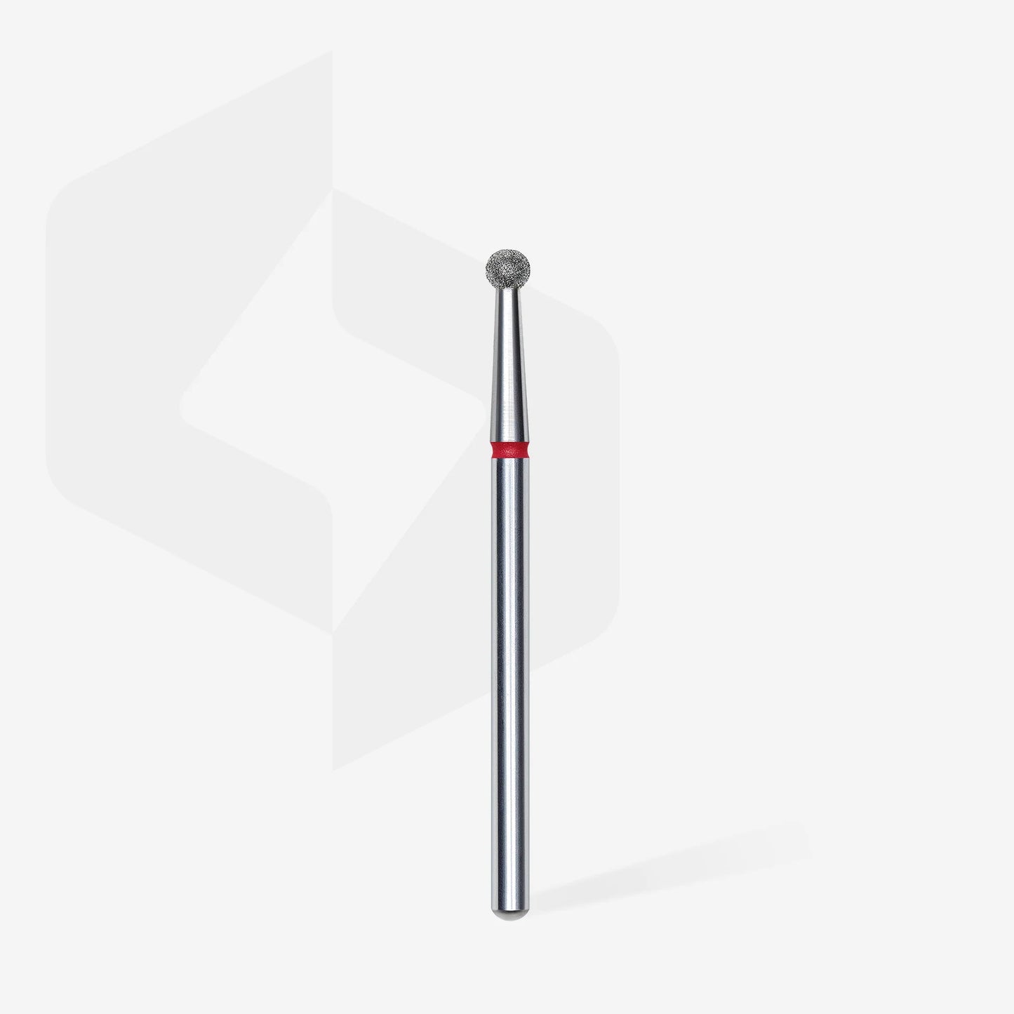 Embout diamant "boule" - Grain rouge 2,7mm - Staleks