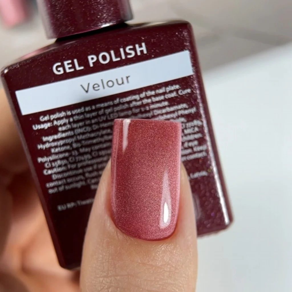 Vernis semi-permanent Cat-eyes - Velours - HeyLove