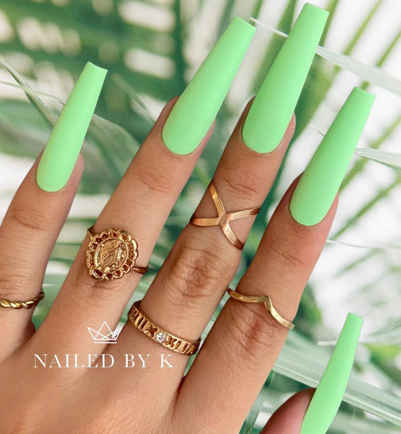 Vernis semi-permanent - Little Green - Nailed by K