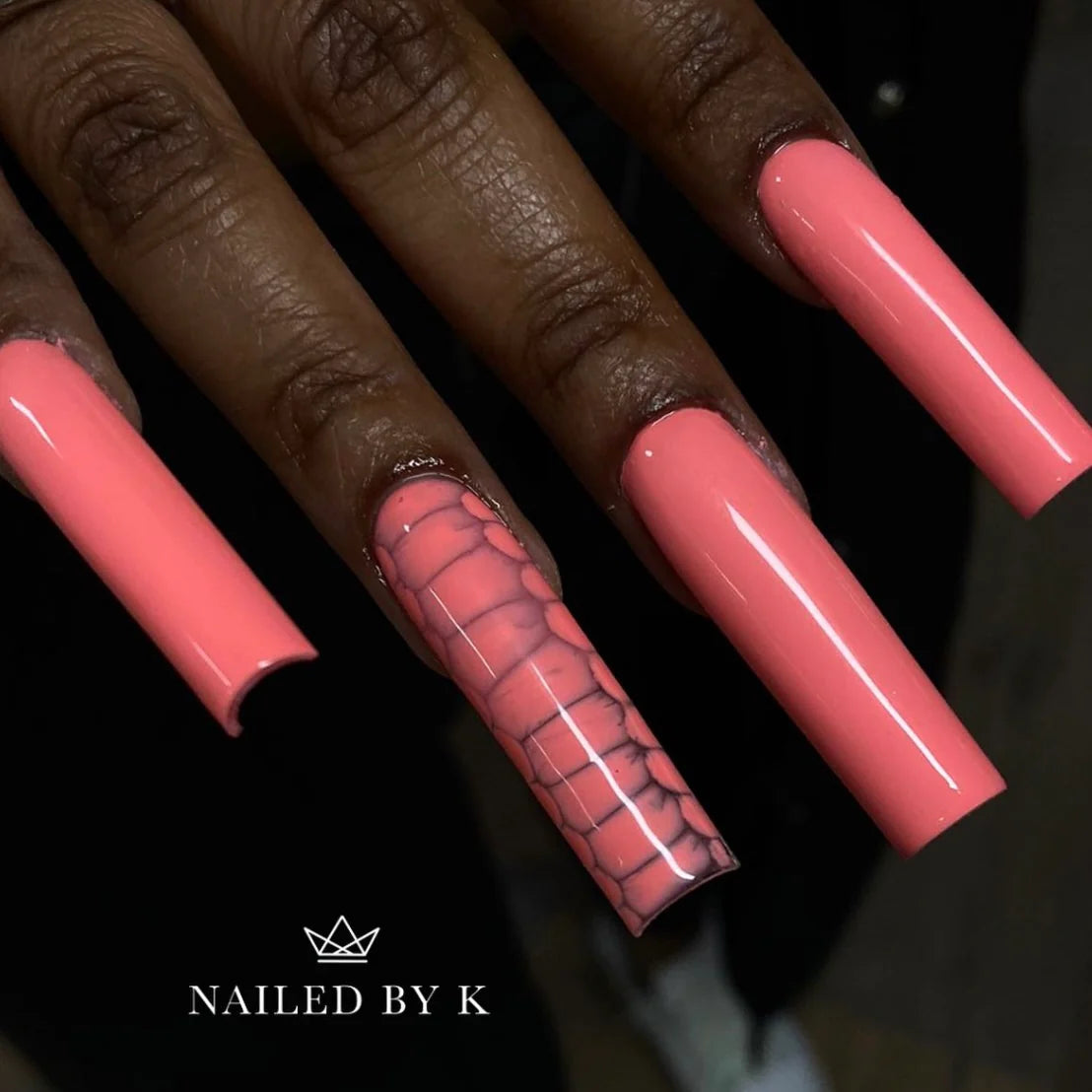 Vernis semi-permanent - Peachy - Nailed by K
