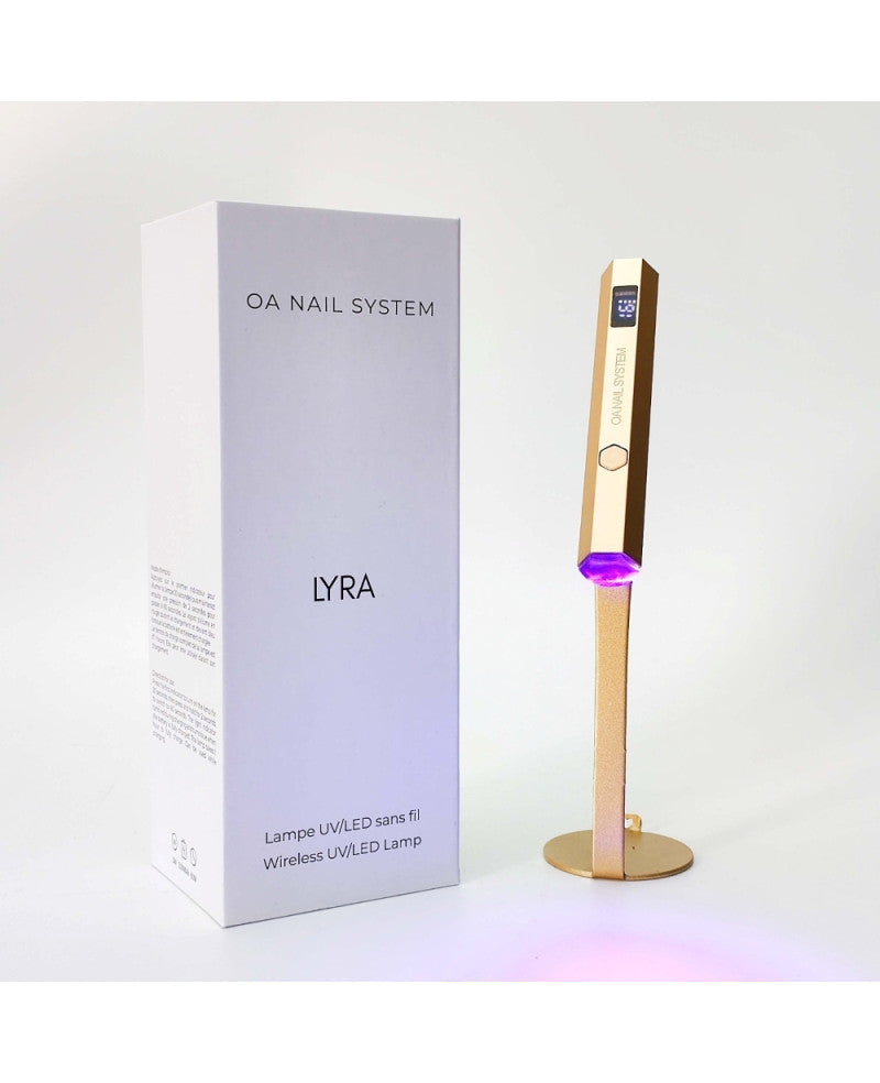 UV-/LED-Lampe Lyra – Gold Edition – OA Nail System